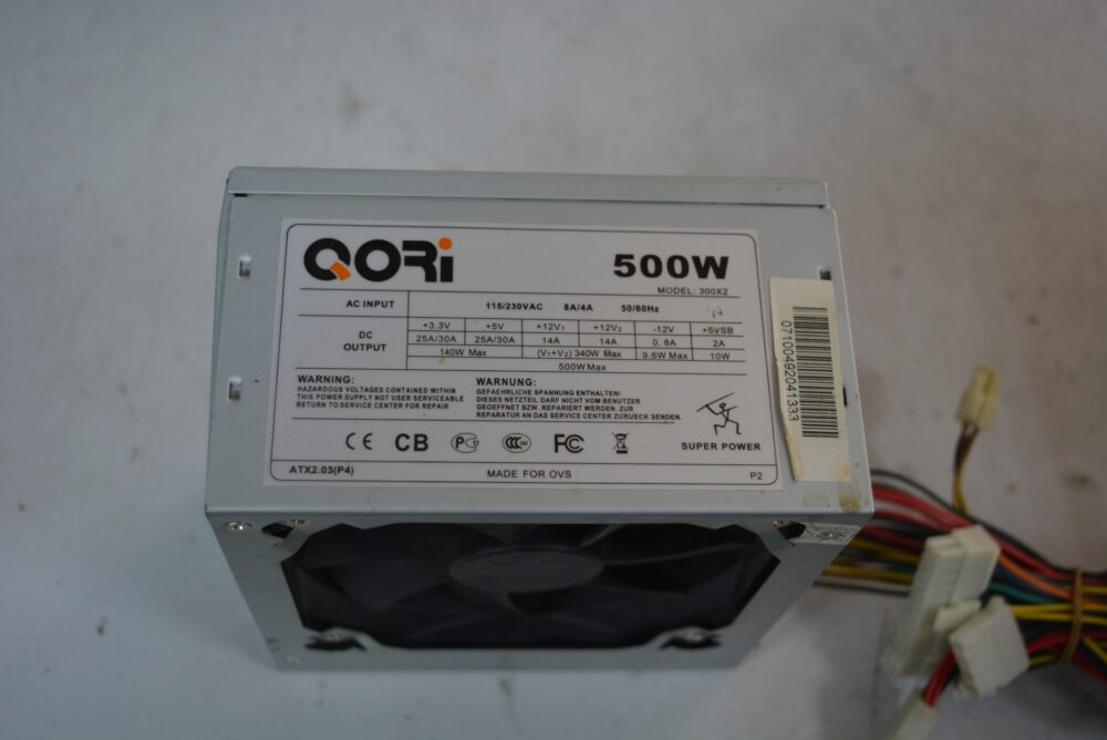БП компьютер Qori 300X2 500W