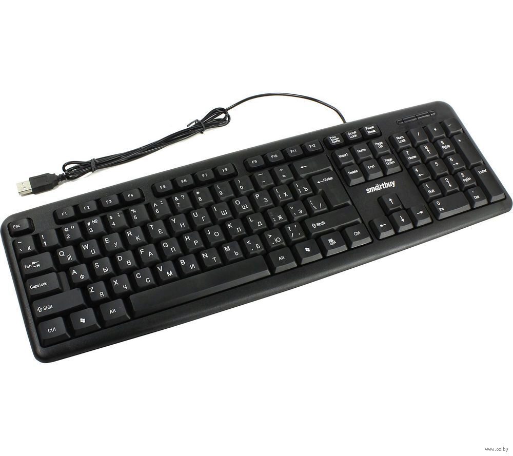 Клавиатура Smartbuy 112 USB черная (SBK-112UM-K)