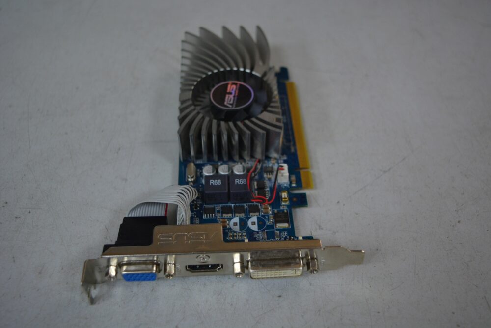 Видеокарта ASUS GeForce GT 520 810Mhz PCI-E 2.0 1024Mb 1200Mhz 64 bit DVI HDMI HDCP 