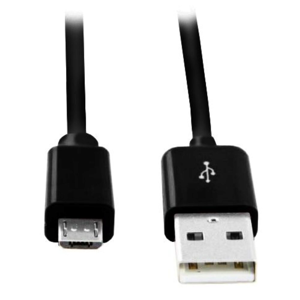 Кабель USB -Am/microB 5p 1.2м Smartbuy черный (iK-12c black)