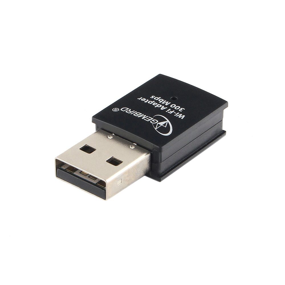 Беспроводная сетевая карта Gembird 300Мбит, USB, 802.11b/g/n WNP-UA-005