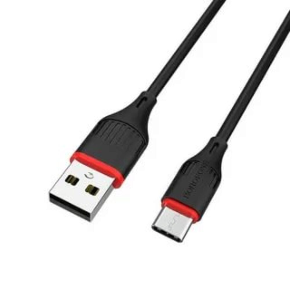 Кабель USB -Am/microB 5p 1.0м Borofone BX17 Enjoy 2.4A черный