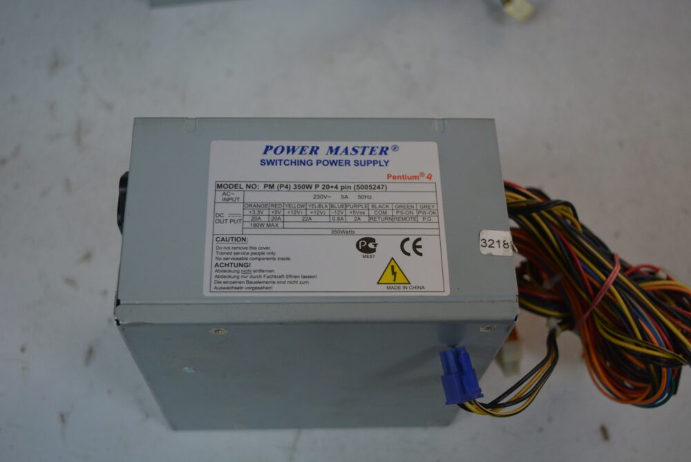 Блок питания Power Master PM 20+4pin 80 FAN ATX 350W