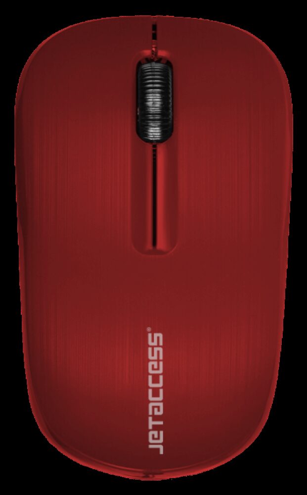 Мышь беспроводная Jet.A Comfort OM-U51G красная (1200dpi, 3 кнопки, USB)