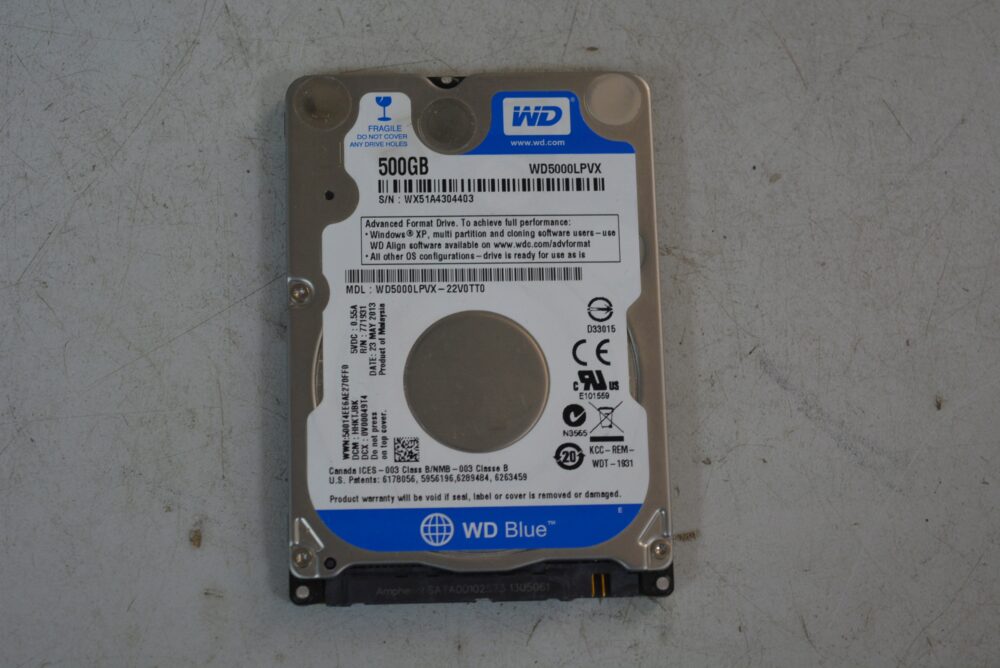Жесткий диск Western Digital WD5000LP