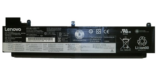 Аккумулятор для Lenovo ThinkPad T460s, T470s (00HW022), 24Wh, 11.25V