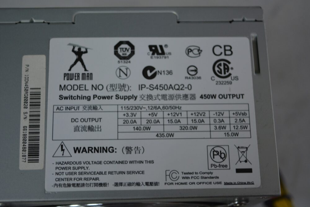 Блок питания Powerman IP-S450AQ2-0 450W