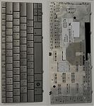 Клавиатура для ноутбука HP mini 2133, 2140 серебряная