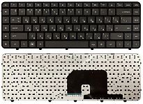 Клавиатура для ноутбука HP Pavilion DV6-3000 черная, с рамкой