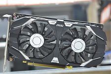 Видеокарта GeForce MSI GTX1050 2Gb GDDR5 128bit (2 кулера)