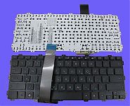 Клавиатура для ноутбука Asus X301 черная, с гравировкой