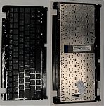 Клавиатура для ноутбука Asus EeePC 1215, 1225, 1225B, 1225C черная, с рамкой