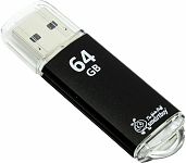 Память Flash USB 64 Gb Smart Buy V-Cut Black