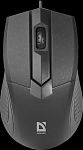 Мышь Defender MB-270 Optimum черный,3 кнопки,1000 dpi