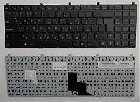 Клавиатура для ноутбука DNS 0123975, C4500, Clevo W765, MP-08J46SU-430 черная, без рамки