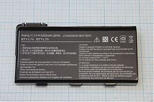 Аккумулятор для MSI CX620, CX623, (BTY-L74, L74BTY-L75), 4400mAh, 11.1V