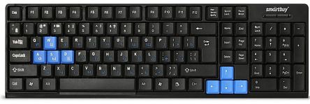 Клавиатура Smartbuy 134 USB черная (SBK-134-K)