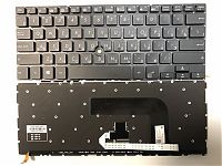 Клавиатура для ноутбука Asus BU201, BU403UA, BU403 черная, с поинтстиком, с подсветкой