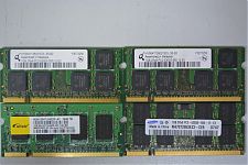 оперативная память DDR2 1gb so-dimm в ассортименте 6400