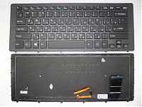 Клавиатура для ноутбука Sony Vaio SVF15N, SVF15N100C, SVF15N14CXB, SVF15N14CXS, SVF15N17SGB черная, 