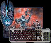 Комплект кл-ра+мышь Defender Killing Storm MKP-013L RU, мышь+клавиатура+ковер