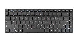 Клавиатура для ноутбука Samsung NP300E4A черная, без рамки