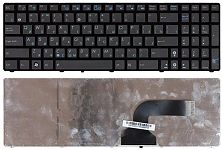 Клавиатура для ноутбука Asus K52, K53, G73, A52, G60 черная, с рамкой