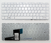 Клавиатура для ноутбука HP Pavilion SleekBook 14-E, 14-E000, 14-n, 14-n000, 240, 245 G2, 440 G0 бела