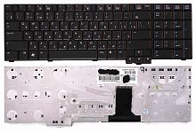 Клавиатура для ноутбука HP Elitebook 8730W черная, с поинтером