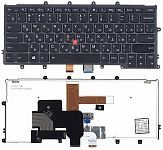 Клавиатура для ноутбука Lenovo ThinkPad X240, X240S, X240I, X250, X260 черная, с подсветкой