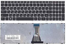 Клавиатура для ноутбука Lenovo IdeaPad G50-30, G50-45, G50-70, B50-30 черная, рамка серая