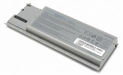 Аккумулятор для Dell Latitude D620, D630 (PC764), 56Wh, 11.1V серебряный