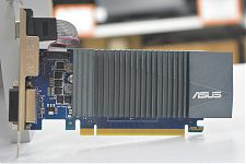 Видеокарта GeForce ASUS GT710 2Gb GDDR5 64bit Silent Low Profile