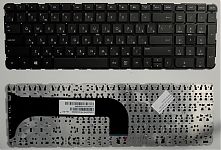 Клавиатура для ноутбука HP Pavilion M6-1000, M6-1100, M6-1200 черная, без рамки