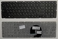 Клавиатура для ноутбука HP Pavilion DV7-4000 черная, без рамки