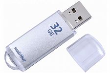 Память Flash USB 32 Gb Smart Buy V-Cut Silver