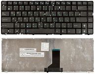 Клавиатура для ноутбука Asus K42, UL30, U32 черная, с рамкой