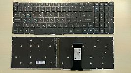 Клавиатура для ноутбука Acer Predator Helios 300, PH315, PH317, Nitro AN515-54, AN715-51 черная, син