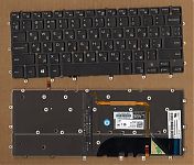 Клавиатура для ноутбука Dell XPS 13-9343, 13-9360, 13-9350 черная, с подсветкой