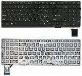 Клавиатура для ноутбука Sony Vaio VPC-SE черная, без рамки
