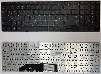 Клавиатура для ноутбука Samsung NP300E7C черная, без рамки