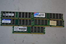 оперативная память DDR1 1Gb dimm в ассортименте 3200