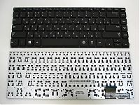 Клавиатура для ноутбука Samsung NP530U4B черная, без рамки
