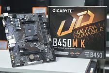 Материнская плата GIGABYTE B450M K rev:2.0