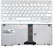 Клавиатура для ноутбука Lenovo IdeaPad S200, S205, S206 белая