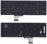 Клавиатура для ноутбука Lenovo IdeaPad Y50, Y50-70, Y50-80 черная, без рамки, с подсветкой