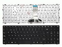 Клавиатура для ноутбука Lenovo IdeaPad 100-15IBD черная, с рамкой