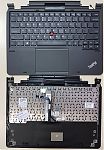 Клавиатура для ноутбука Lenovo ThinkPad X1 Helix черная, с джойстиком, верхняя панель в сборе