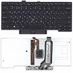 Клавиатура для ноутбука Lenovo ThinkPad X1 Carbon Gen 1 GS84 черная, с подсветкой