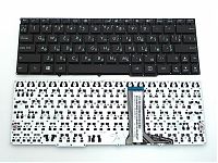 Клавиатура для ноутбука Asus T100, T100TA черная, без рамки